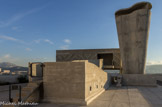 <center>La Cité Radieuse.</center> Le toit terrasse.