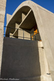 <center>La Cité Radieuse.</center> Le toit terrasse. L'ancien gymnase qui est maintenant le centre d'art MaMo.