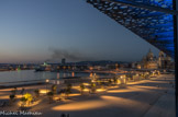 <center>Le MuCEM, le soir.</center>