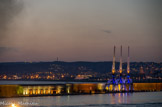 <center>Le MuCEM, le soir.</center>