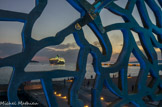 <center>Le MuCEM, le soir.</center>