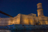 <center>Le MuCEM, le soir.</center>
