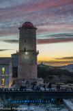 <center>Le MuCEM, le soir.</center> MuCEM in Lucem, 27 décembre 2013.