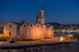 <center>Le MuCEM, le soir.</center>