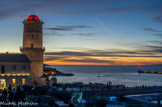 <center>Le MuCEM, le soir.</center> MuCEM in Lucem, 27 décembre 2013.