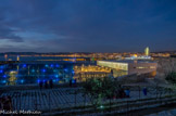 <center>Le MuCEM, le soir.</center> MuCEM in Lucem, 27 décembre 2013.