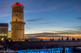 <center>Le MuCEM, le soir.</center> MuCEM in Lucem, 27 décembre 2013.