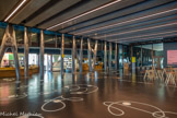 <center>L'intérieur du MuCEM.</center>Le hall d'entrée.