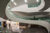 <center>La Villa Méditerranée..</center>L'escalier qui mène à l'agora.