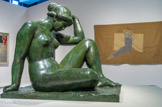 <center>La Méditerranée</center>Aristide Maillol 1902-1905. Bronze. Collection particulière.
La Méditerranée de Maillol est comme le symbole de ce moment. Evocation heureuse d'un possible monde commun, d'un appel à « méditerranéiser » la pensée que Friedrich Nietzsche, Paul Valéry et Taha Hussein vont exprimer à leur façon. Une forme de syncrétisme méditerranéen voit le jour, à travers la littérature, le monde des revues, la poésie et la musique, comme dans le rêve andalou, que Manuel de Falla et Federico Garcia Lorca tentent de faire renaître. Mais le tragique qu'annonce le Minotaure, dans le regard de Masson, Picasso ou Miro, témoigne de la fragilité de ce rêve.