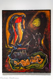 <center>Vue emblématique de Tolède II.</center>André Masson. 1943.