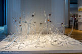 <center>Jardin d'addictions.</center>Christophe Berdaguer et Marie Péjus. 2010 – 2011. Cette œuvre contient des parfums de substances addictives (café, drogues, alcools) que l'homme utilise dans ses quêtes vers les zones inconnues du cerveau. Séduisante et effrayante, elle suggère désir et peur associée à tout voyage, qu'ils soient réels ou virtuels.