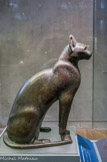 <center>Statuette de la déesse Bastet</center>Egypte. Époque ptolémaïque, IVe - Ier siècle av. J.-C. Bronze
Musée d'Archéologie méditerranéenne de Marseille
