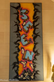 <center>Château Forbin : exposition le post-graffiti.</center>Seen.