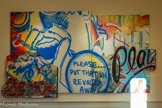 <center>Château Forbin : exposition le post-graffiti.</center>Crash.