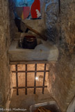<center>Le château de Châteaurenard</center>Salle Gaby Dray ou de la Maquette. Evier car cette salle était un ancien garde à manger où on salait les les produits.