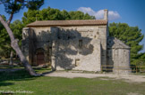 <center>Saint Blaise. </center> Enfin, durant le premier tiers du XIIIe siècle, selon les souhaits d’Hugues Béroard, archevêque d’Arles, Castelveyre (Château-Vieux) fut réhabilité par la construction de l’église encore en élévation aujourd’hui.