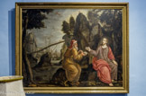 Musée de Brignoles. <br>Jésus au désert.  PARROCEL Barthélémy (Montbrison 1595 - Brignoles 1660). Huile sur toile, entre 1630 et 1660