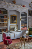 <center>Château d'Entrecasteaux.</center> La bibliothèque.