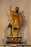 <center>L'Église Saint-Christophe.</center>Saint Sébastien, XVIIIe.