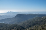 <center>Vue du Mont Caume </center>Le rocher des Deux Frères, le Cap Sicié et la chapelle Notre-Dame du Mai, le Baou des 4 Aures, Le Brusc, les Embiez, Six Fours, la Cride, Sanary.