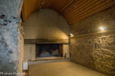 <center>Correns.</center> Le Fort Gibron. Salle des gardes ou cuisine.