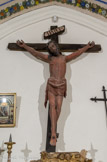 <center>Le Val. </center> Christ en bois sculpté de 1833 pour la chapelle Saint-Blaise