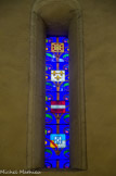 <center>Notre-Dame de Grâces. </center>Blasons de la Navarre, de la royauté, ?, de Cotignac.