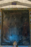 Le tableau de Saint Martin (18e siècle), avec, à gauche, Saint Jean-Baptiste et à droite, Saint Pons.