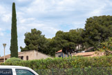 <center>Mines de l'Argentière</center>A l'emplacement de la maison aux volets bleus de trouvait la cantine. Dans le voisinage se trouvaient la forge et les bacs de lavage.