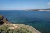 <center>Le Cap Nègre à Six Fours.</center>Le Cap de l'Aigle, la pointe de la Cride et Sanary.
