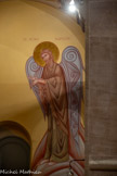 <center>Le monastère orthodoxe Saint Michel du Var</center>A gauche de l'entrée. L'archange Raphaël  conseille à Tobie de prendre le poisson qui va guérir de sa cécité son père, et Sara, sa future femme, tourmentée par sept démons. Encadrant la porte, l'archange Raphaël.