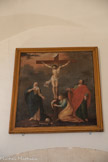 <center>L’ermitage de Saint-Ferréol</center>A gauche de l'entrée. L'archange Raphaël  conseille à Tobie de prendre le poisson qui va guérir de sa cécité son père, et Sara, sa future femme, tourmentée par sept démons. Encadrant la porte, l'archange Raphaël.