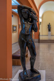 <center>Robert WLERICK 1882-1944</center>L’enfant au poisson, Jeune fille, Figure pour une fontaine, 1916-1941. Bronze.
Dépôt de l’état, 1955.