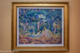 <center>Henri-Edmond CROSS 1856-1910</center>Le bois ou Nu sous bois, 1906-1907
Huile sur toile. Don de Mme Laffin-Grammont, 1963.