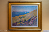 <center>Maximilien LUCE 1858-1941</center>Côte de la Citadelle à Saint-Tropez, 1892
Huile sur toile. Legs Grammont, 1955.