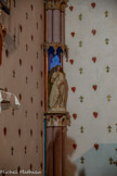 <center>L'Église Saint-Pierre-Saint-Paul. </center>Chapelle de la Vierge. Aux quatre angles, un ange porte un phylactère.