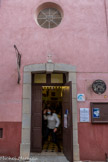 <center>Roquebrune-sur-Argens. </center>La maison du Chocolat et du Cacao, dans l'ancienne chapelle Saint Jacques du XVIIIe siècle, chapelle des hospitaliers.