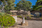 <center>Musée de Tauroetum</center>En haut, la terrase supérieure. On est maintenant au niveau de l'habitat privé.