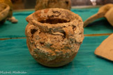 <center>Musée de Tauroetum</center>Vase adapté au voyage en bateau.