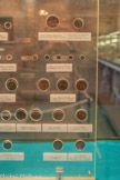 <center>Musée de Tauroetum</center>Pièces de monnaie romaines.
