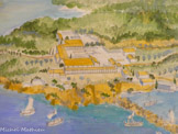 <center>Musée de Tauroetum</center>Le musée porte le nom de Tauroentum dans la mesure où la villa maritima a longtemps été prise pour le comptoir massaliote de Tauroentum. L'archéologie a permis de montrer que Tauroentum se situe en réalité au Brusc. Les magnifiques aquarelles sont d e Jean-Marie Gassend, architecte-archéologue, aquarelliste et auteur. Auteur d’une thèse d’architecture navale antique, il a effectué des fouilles à Rome, Aléria, Bizerte, Carthage, Marseille, Fos,  en  Libye, en Tunisie et au Yémen et plongé sur les épaves grecques et romaines de Cavalière, la Madrague de Giens et l’anse des Laurons. Il est décédé le 5 septembre 2025.