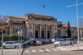 <center>Palais de justice</center>Le palais de Justice a été construit en 1924 et sa toiture d’origine a été détruite lors des bombardements de 1944, le dôme qui le surplombait a disparu. Bien que les bâtiments construits à l’époque étaient plutôt Art Déco, celui-ci épouse un style néo-classique et a été conçu par les architectes Monestel Père & Fils.