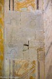 <center>Chapelle Notre-Dame d'Aubune </center> Marque du tâcheron Vgo.