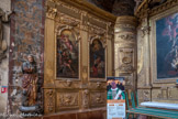 <center>La Collégiale Notre-Dame-des-Anges</center>Chapelle de Saint-Roch. Confrérie de Saint Roch vouée à l’aide aux malheureux.
Retable, autel et boiserie par Esprit Grangier. Cette chapelle est décorée de cinq tableaux anonymes décrivant les épisodes de la vie de saint Roch.