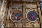<center>La Collégiale Notre-Dame-des-Anges</center>Chapelle du Saint-Esprit. A droite saint Pierre reçoit les clefs et les disciples d'Emmaüs assistent à la fraction du pain.