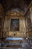 <center>La Collégiale Notre-Dame-des-Anges</center>Chapelle du Saint-Esprit. Le retable a été sculpté en 1664 par Benoît Gilibert, menuisier au Thor. En son centre une copie exécutée par Vial en 1711 d'un tableau de Lebrun à St-Sulpice, à Paris, représentant La Descente du Saint Esprit sur les apôtres (la Pentecôte).